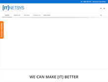 Tablet Screenshot of itnetsys.com